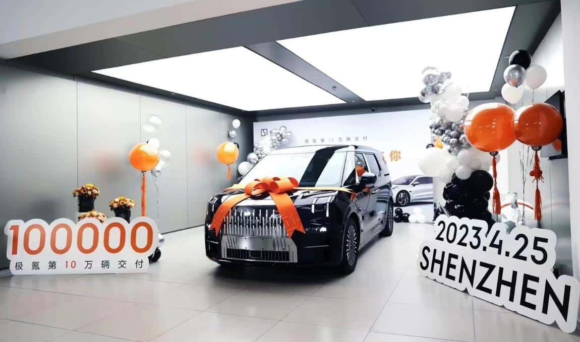Zeekr reaches 100,000 cumulative deliveries