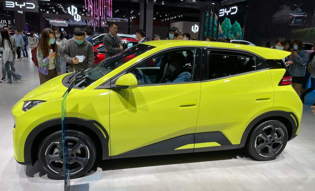 BYD officially launches Seagull to expand its presence in China's EV market