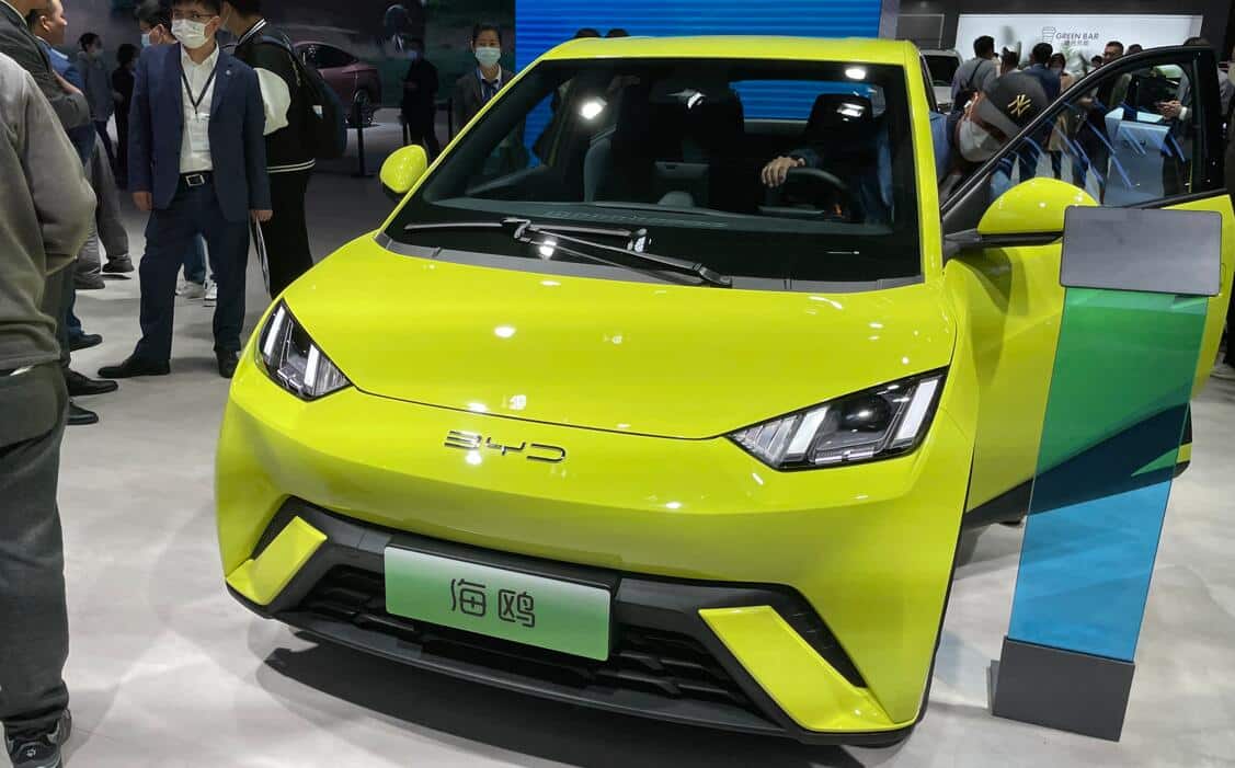 BYD officially launches Seagull to expand its presence in China's EV market