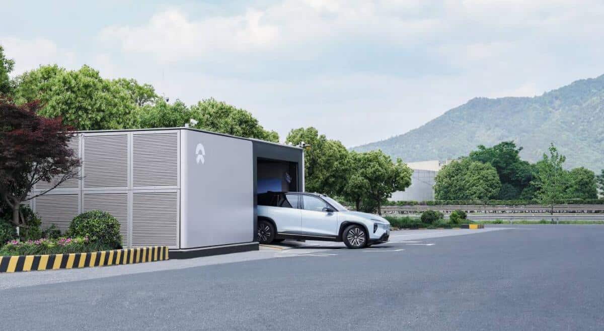 Nio exceeds 1,400 swap stations in China