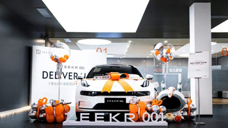 Zeekr starts delivery of Zeekr 001 with CATL Qilin Battery, CLTC range up to 1,032 km