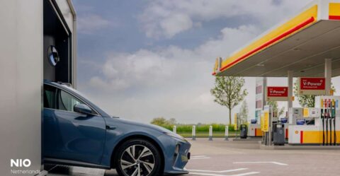 First swap station built by Nio and Shell in Europe goes online