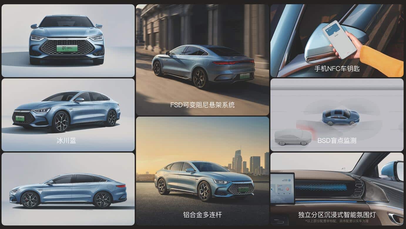 BYD launches facelifts of Han sedan's hybrid variants with lower prices