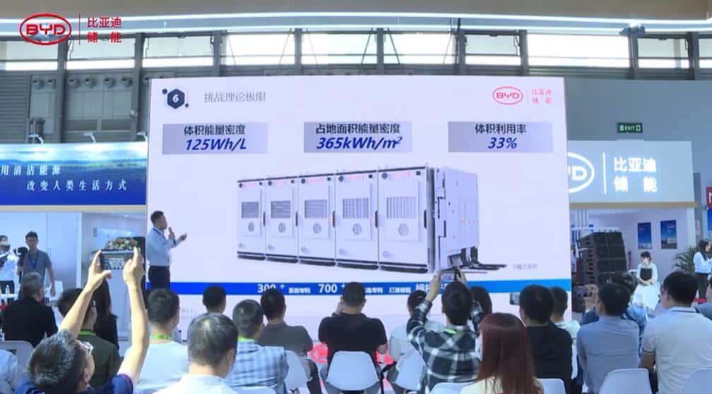 BYD rolls out 1st energy storage system using blade batteries
