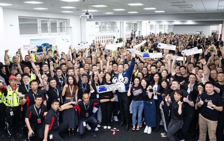 Musk ends China visit after visiting Tesla Shanghai plant last night