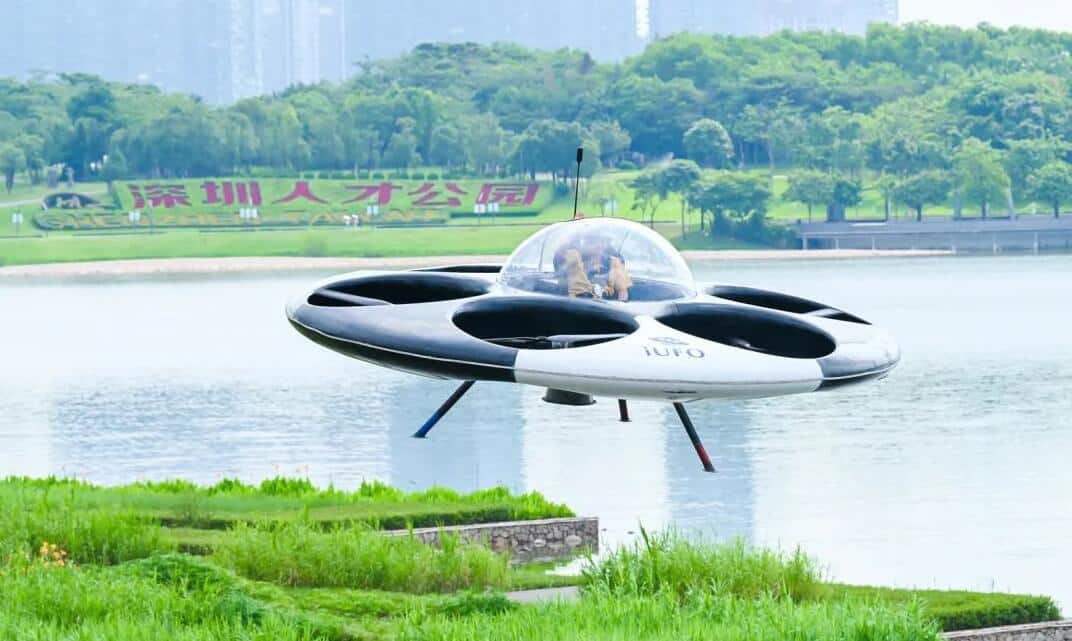 Chinese team creates eVTOL with futuristic design