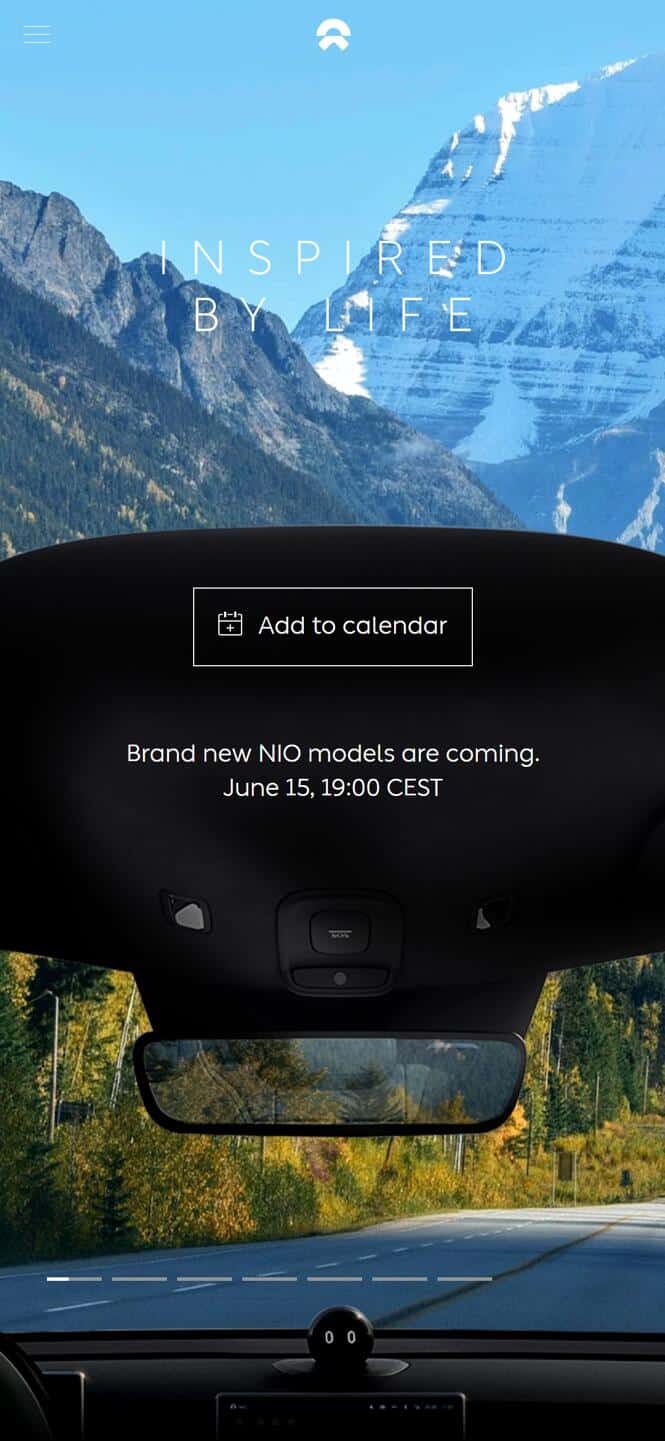 Nio to launch 'brand new Nio models' in Europe on Jun 15