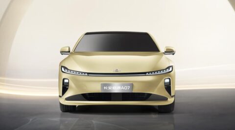 Changan teases electric sedan under new brand