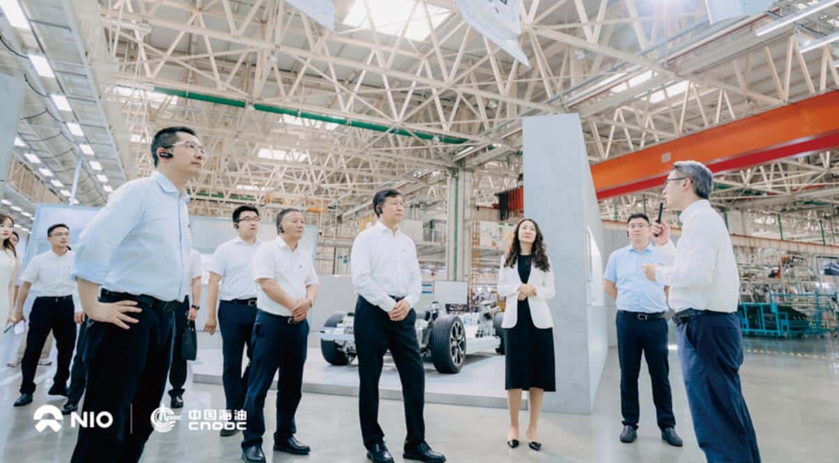 Nio partners with Chinese oil giant CNOOC on power-up network deployment