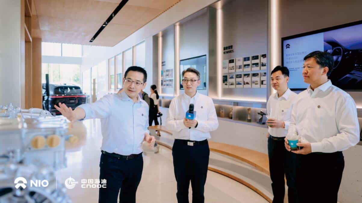 Nio partners with Chinese oil giant CNOOC on power-up network deployment