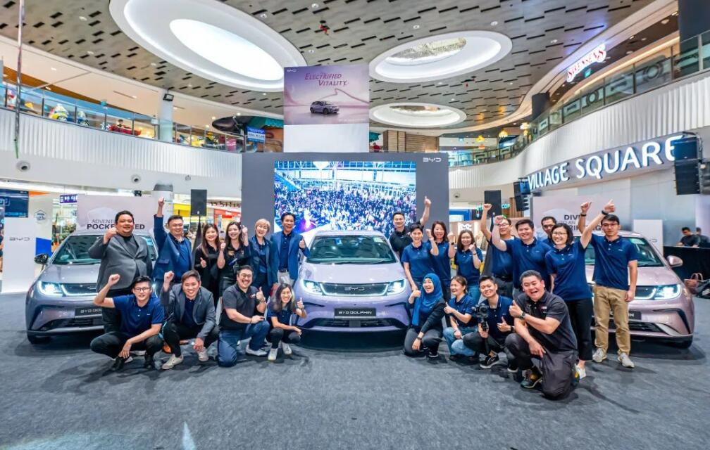 BYD launches Dolphin EV in Singapore