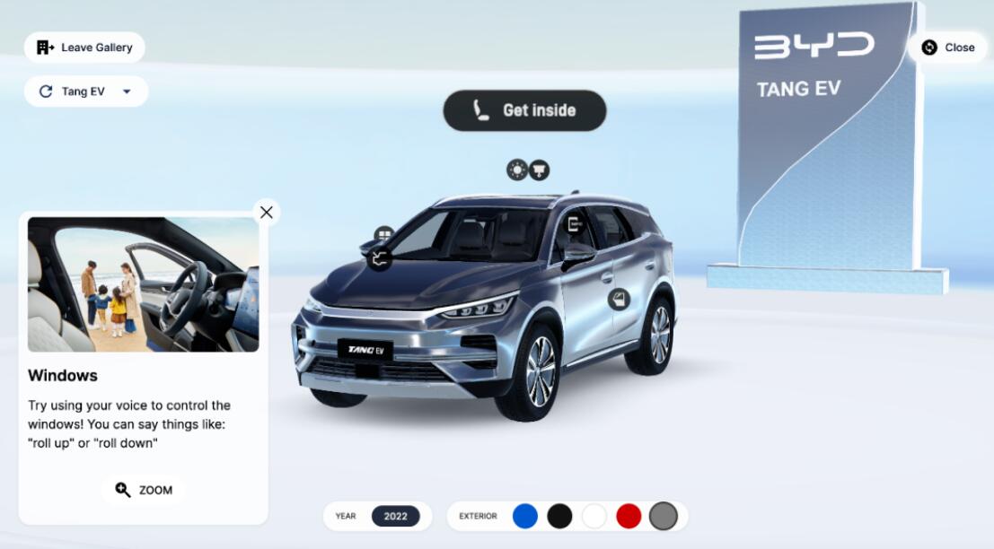 BYD teams up with MeetKai to build showroom for Americas in metaverse