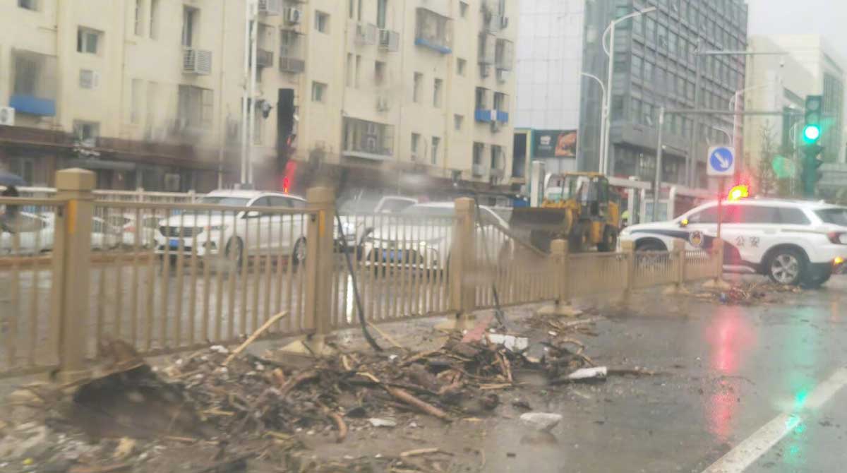 Beijing hit by rare rainstorms and floods
