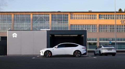 Nio's 1st 3rd-gen swap station in Europe goes live in Sweden