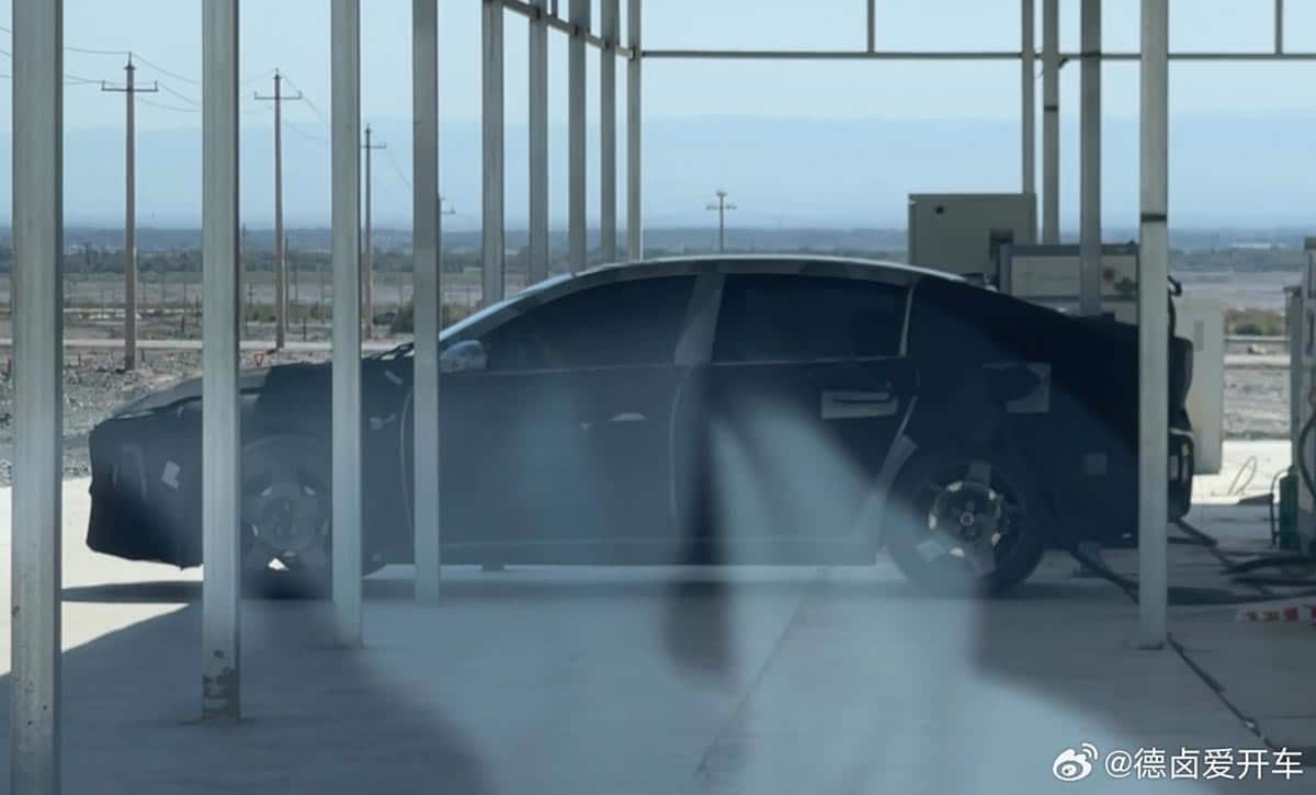 Spy shots reveal model allegedly under Nio sub-brand Alps