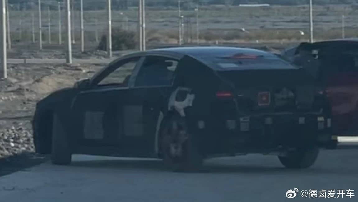 Spy shots reveal model allegedly under Nio sub-brand Alps