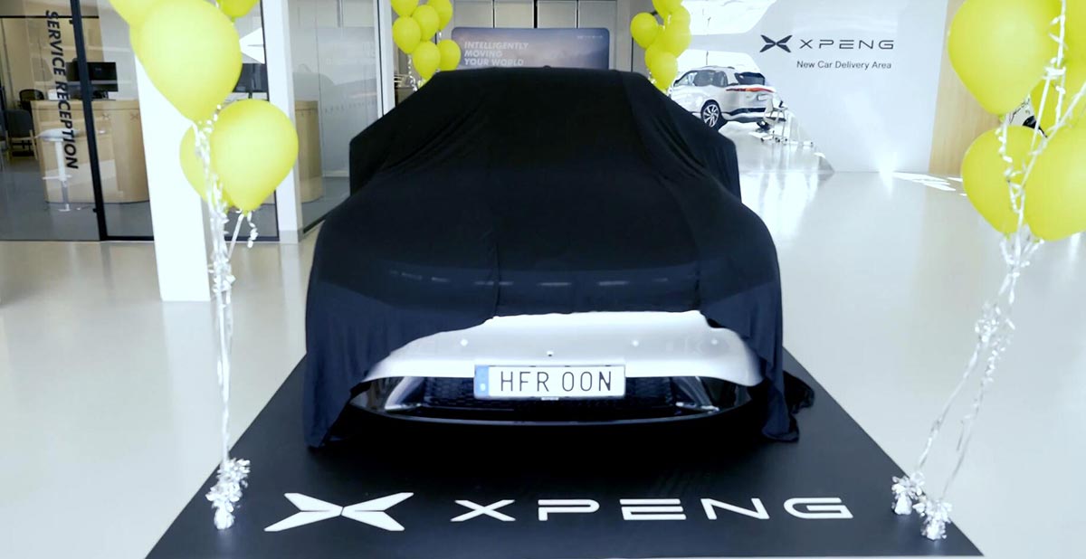 Xpeng starts deliveries of P7i sedan in Europe
