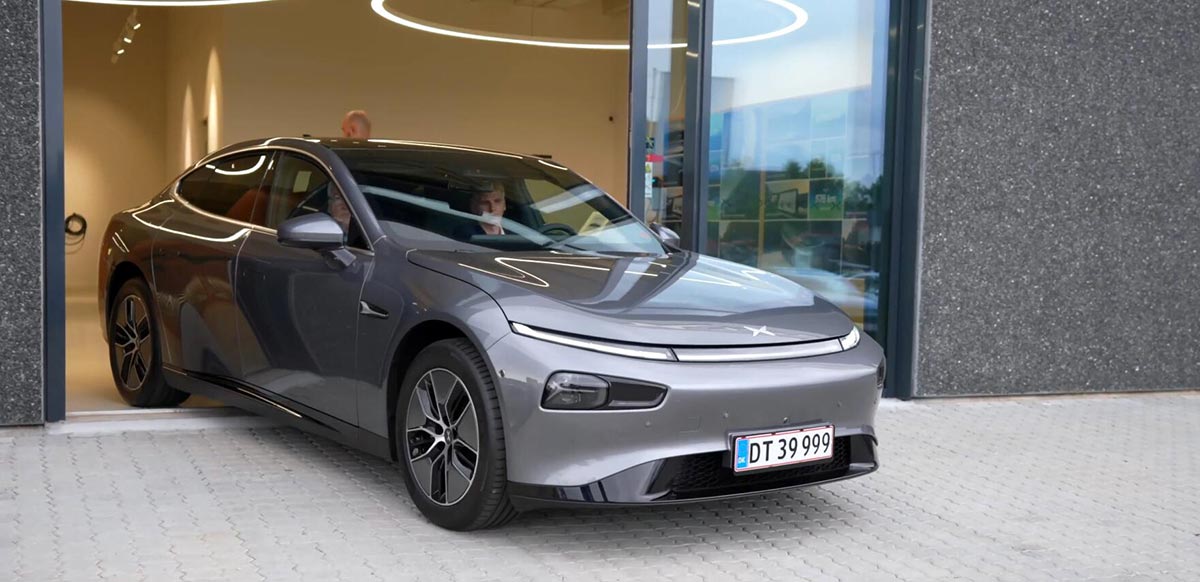 Xpeng starts deliveries of P7i sedan in Europe