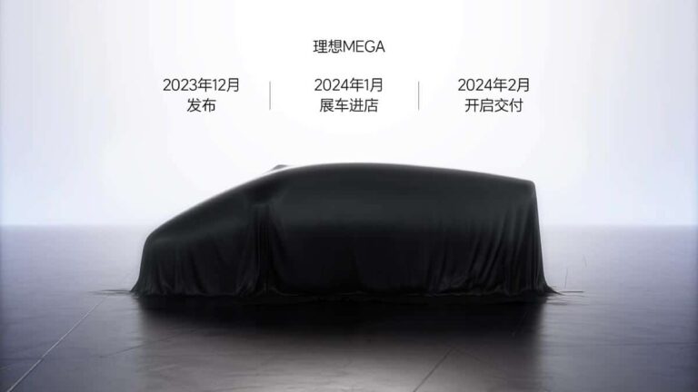 Li Auto to launch 1st BEV model, Li Mega, in Dec