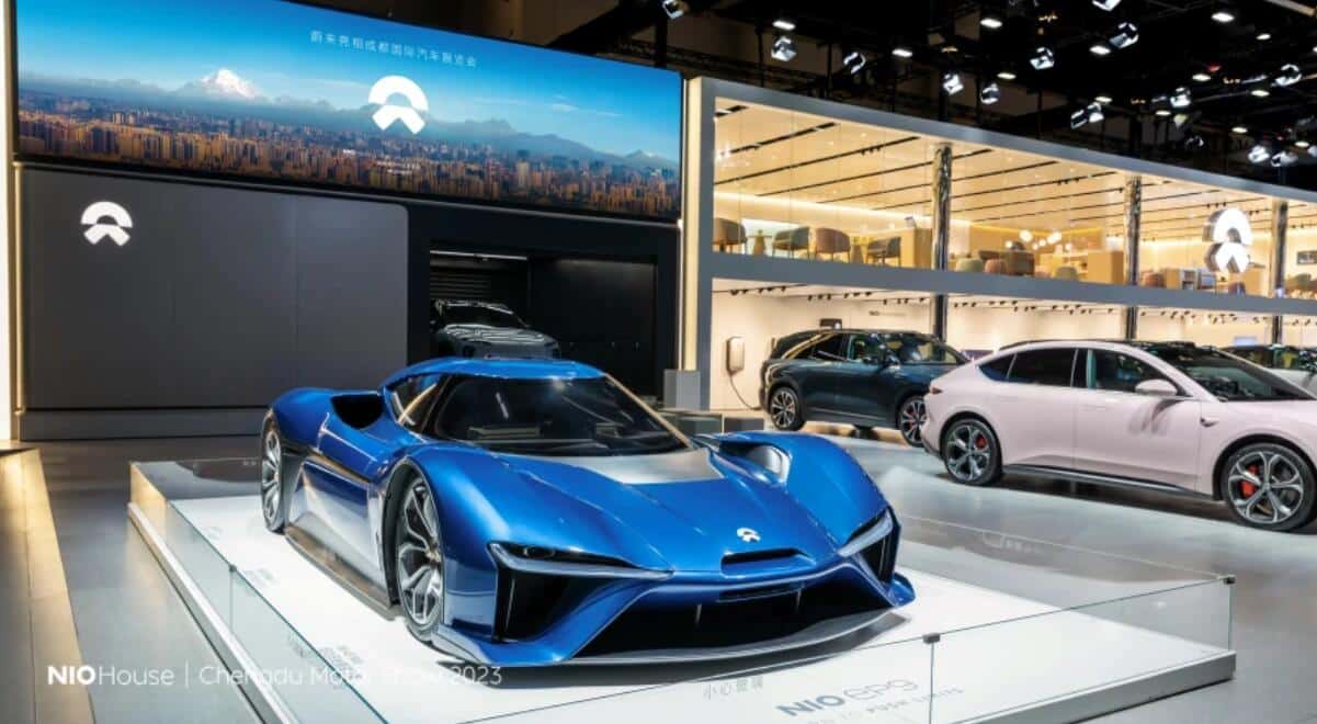 Nio shows full range of models at Chengdu auto show, no new EC6