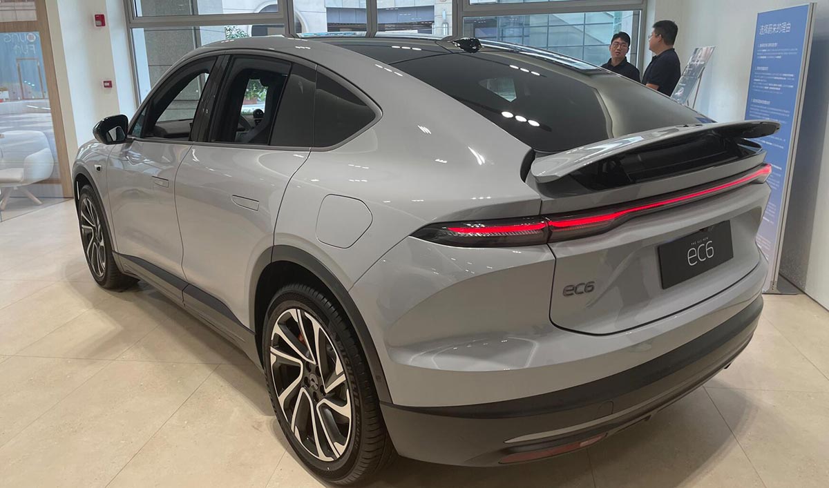 Store visit: Here's what new Nio EC6 looks like in real life