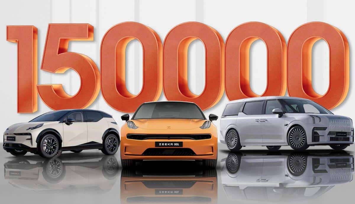 Zeekr sees cumulative deliveries exceed 150,000 units