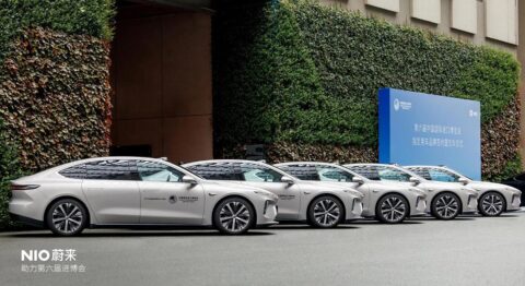 Nio ET7 becomes official car for China import expo to be held in Nov