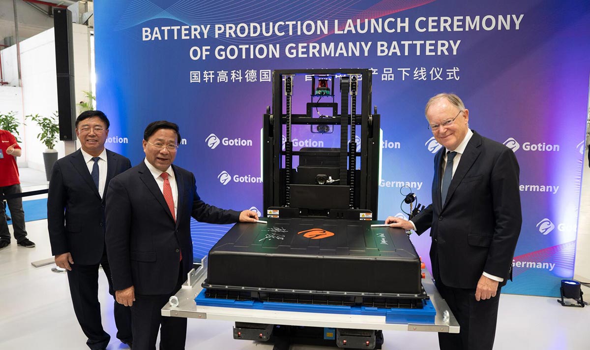 VW-backed Gotion sees German battery plant go into production