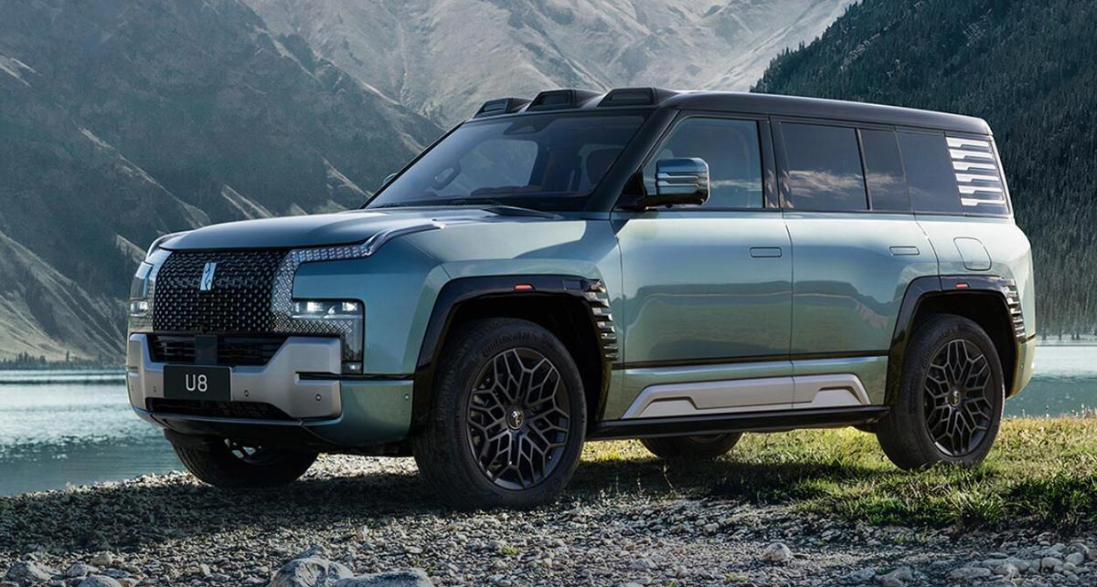 BYD Yangwang's 1st model U8 officially launched for 0,600