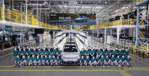 Li Auto sees 500,000th production vehicle roll off line