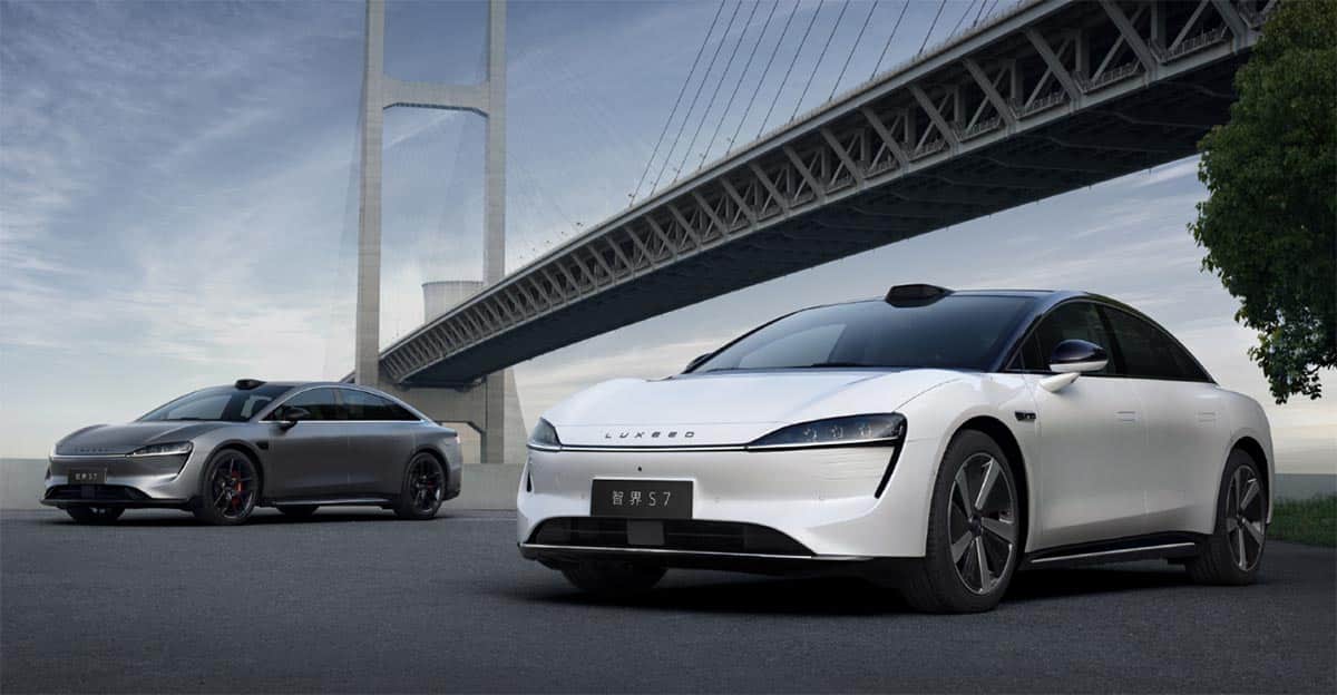 Luxeed S7 sedan jointly built by Huawei and Chery to be launched in Nov