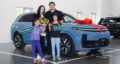 Li Auto reaches 500,000th delivery milestone