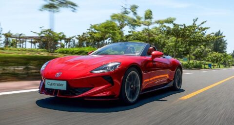 MG's electric roadster Cyberster opens for pre-order in China