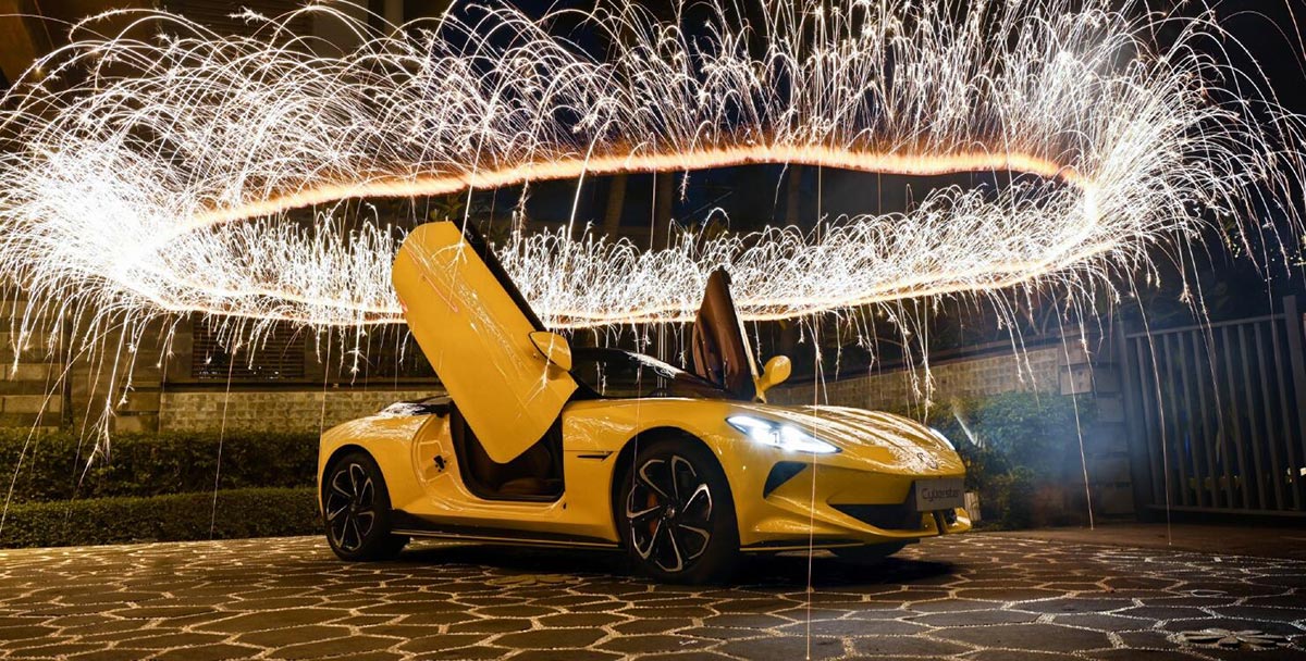 MG's electric roadster Cyberster opens for pre-order in China