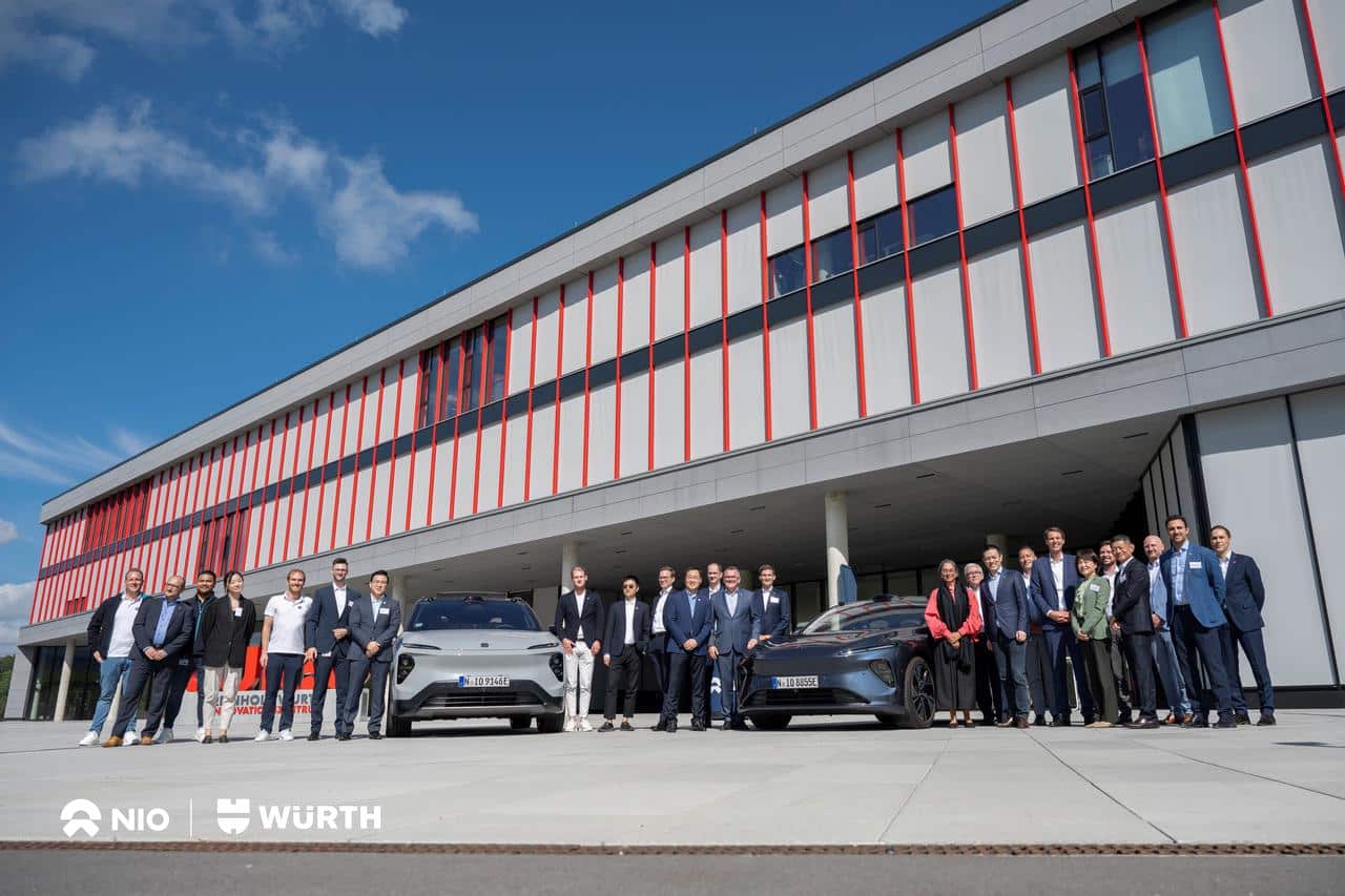 Nio signs strategic cooperation deal with German firm Würth