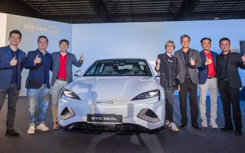 BYD launches Seal electric sedan in Singapore and Chile