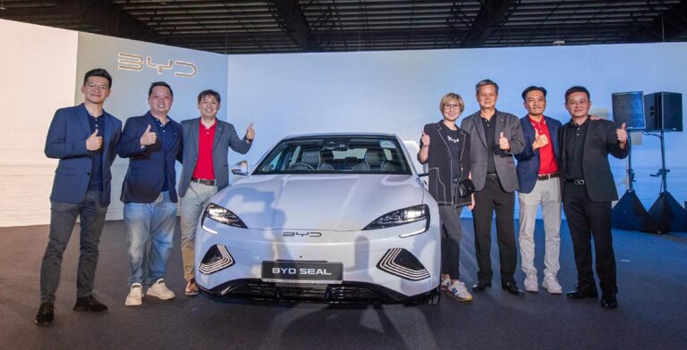 BYD launches Seal electric sedan in Singapore and Chile