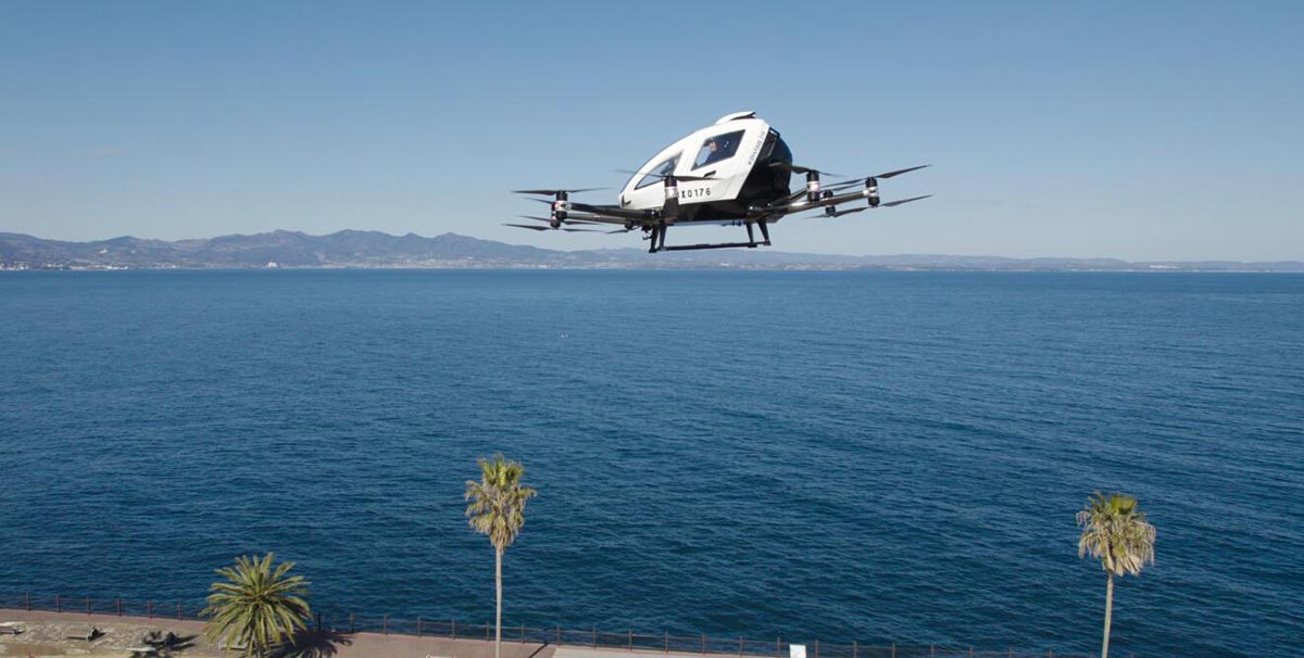Chinese eVTOL maker EHang gets commercial operation qualification for its unmanned aerial vehicle