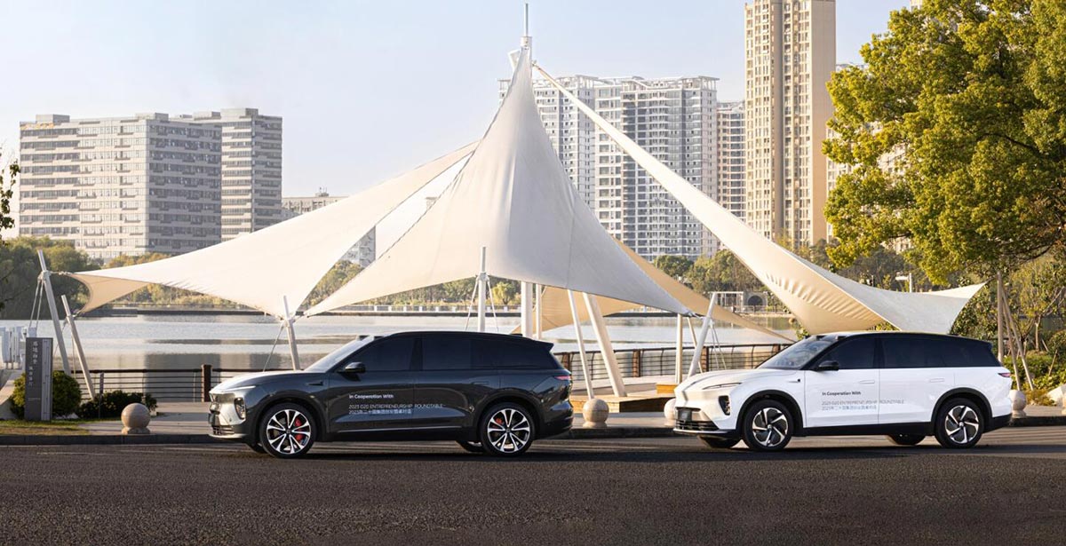 Nio ES8 becomes designated car for G20 Entrepreneurship Roundtable