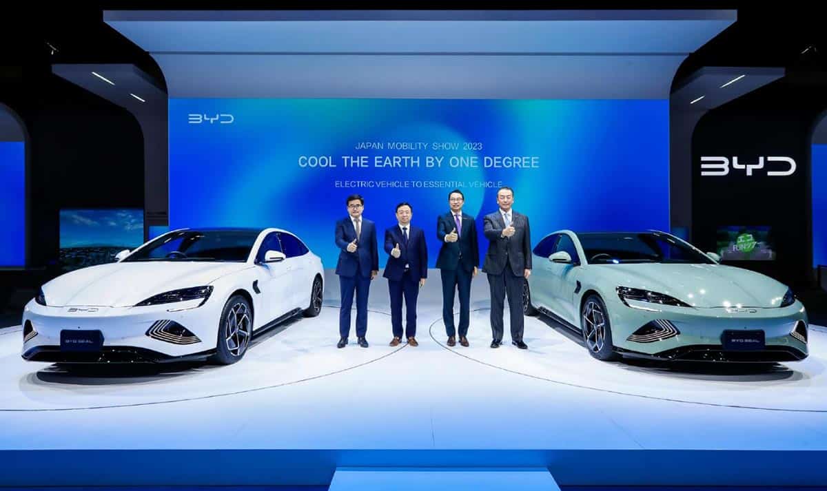 BYD showcases 5 models at Tokyo auto show, Yangwang U8 makes overseas debut
