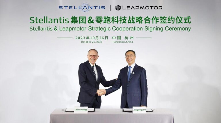 Stellantis to acquire 20% stake in Leapmotor with €1.5 billion investment, to form JV for international markets