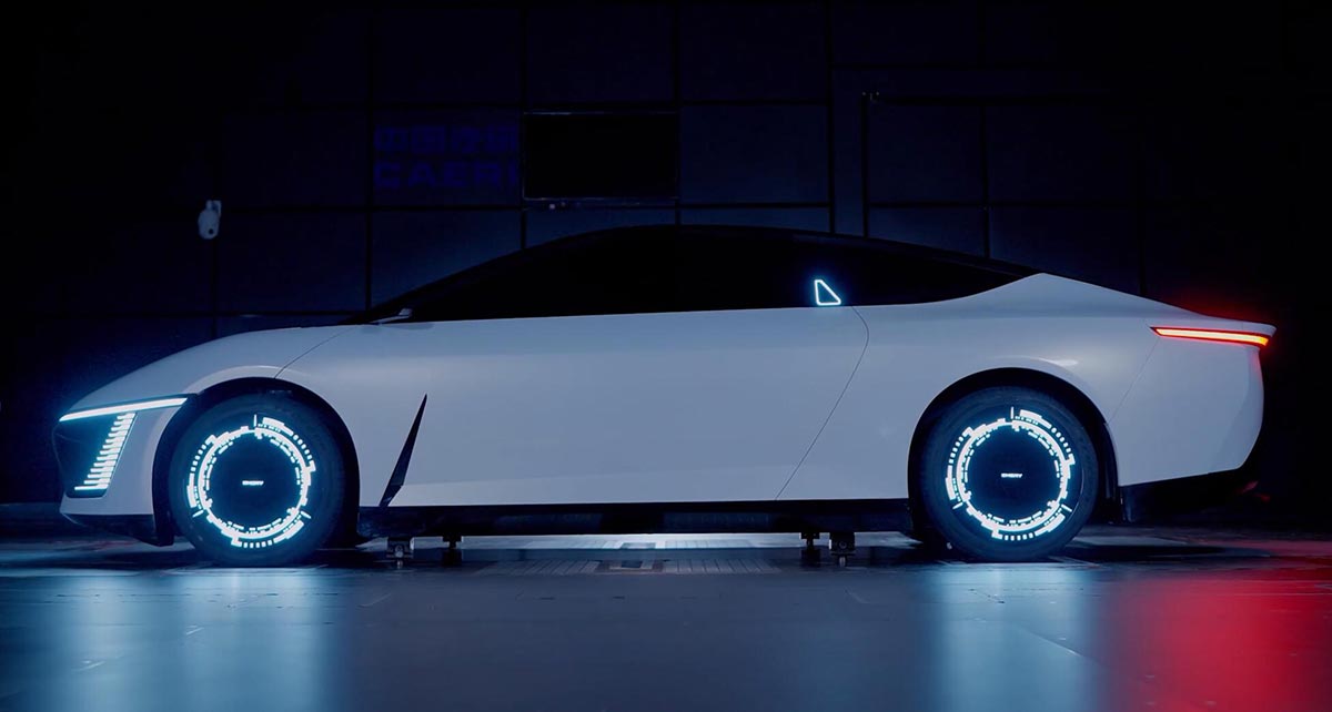 Chery unveils concept car claimed to have world's lowest wind resistance