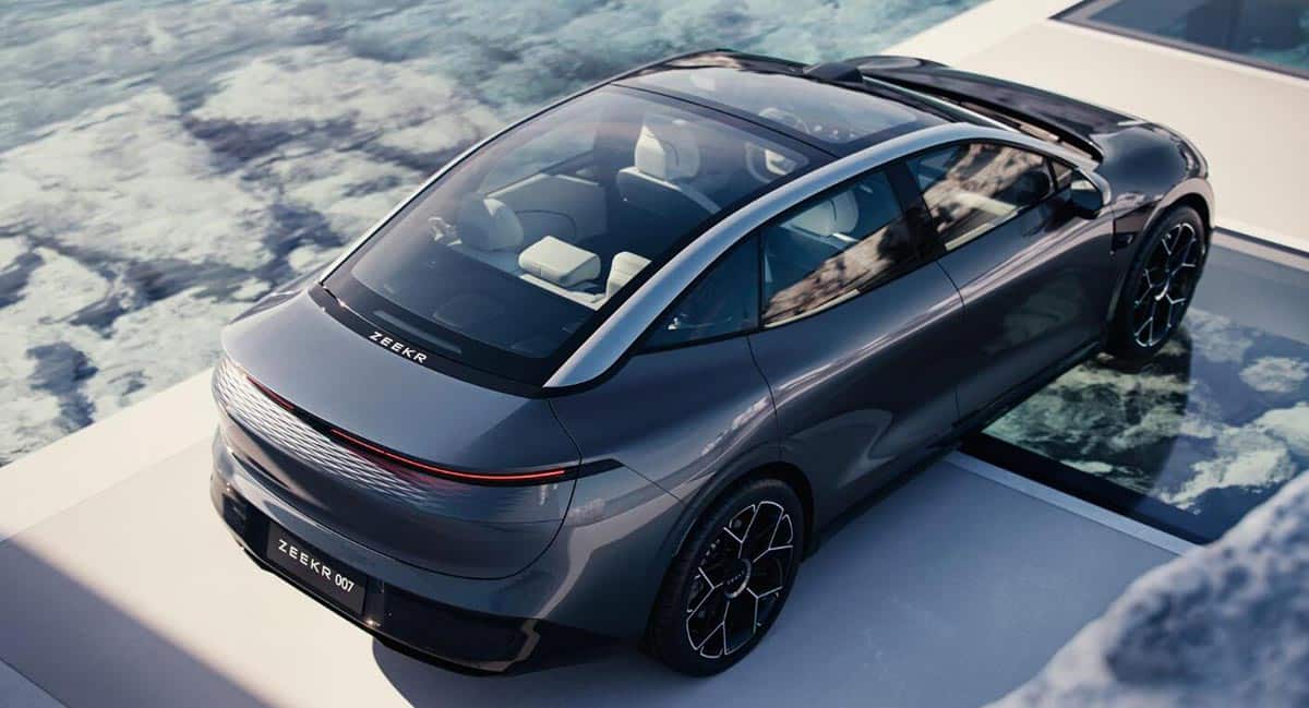 Zeekr reveals exterior of Zeekr 007 electric sedan