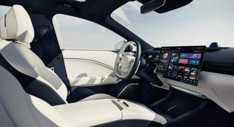 Zeekr reveals interior of Zeekr 007 electric sedan