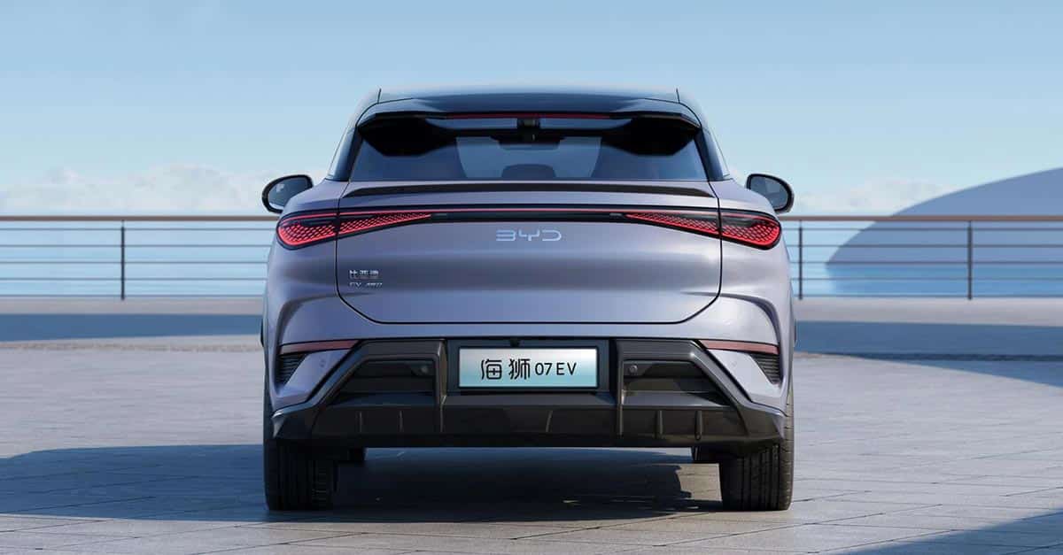 BYD adds Sealion series to its model lineup, Sealion 07 makes debut