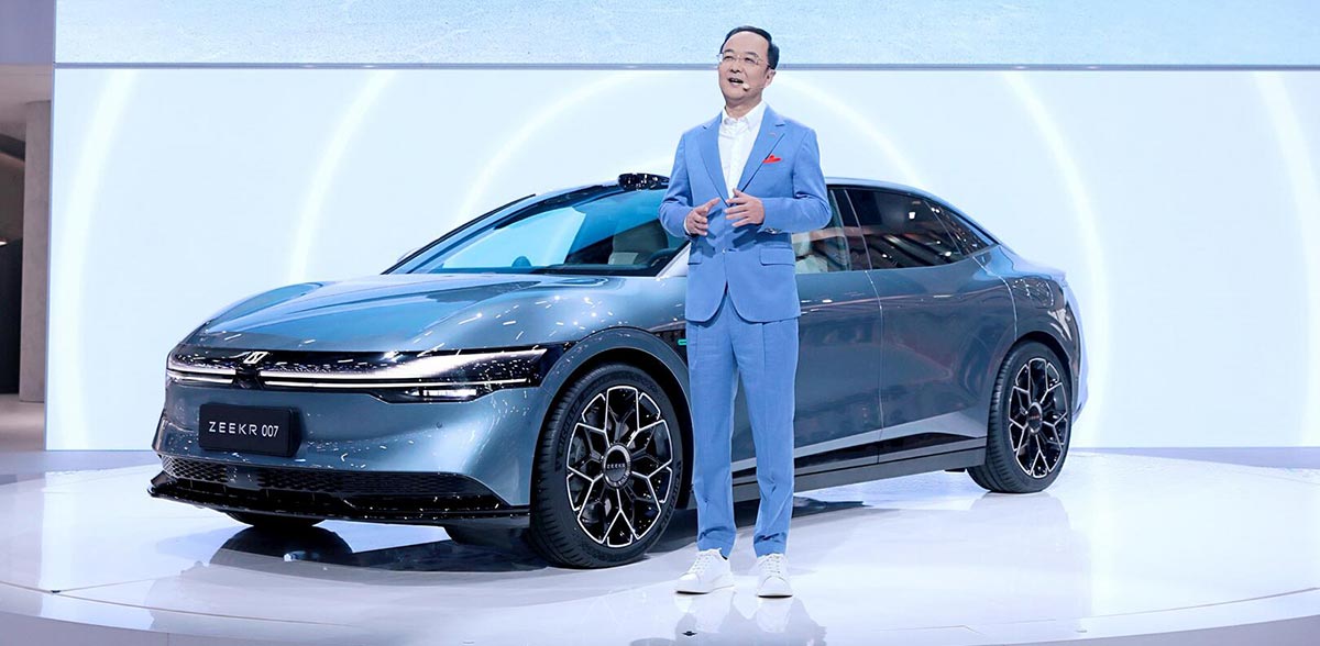Zeekr's 1st sedan Zeekr 007 debuts, gets over 5,000 orders 30 minutes after pre-sale begins