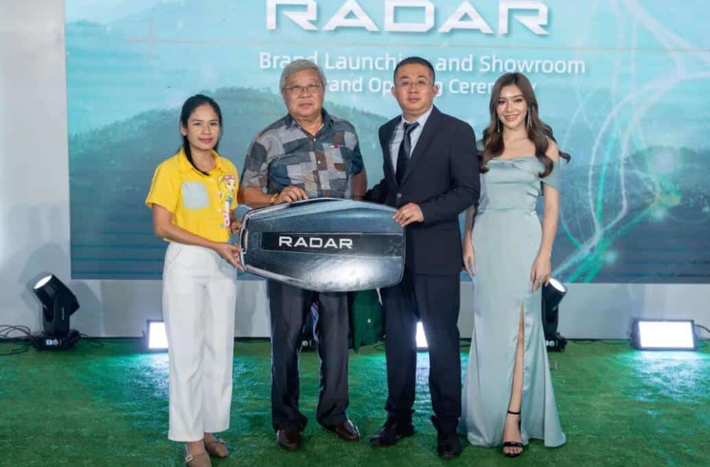 Geely's Radar brand launches electric pickup RD6 in Laos