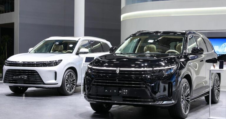 Huawei-backed Aito says new M7 gets over 100,000 firm orders in less than 3 months from launch