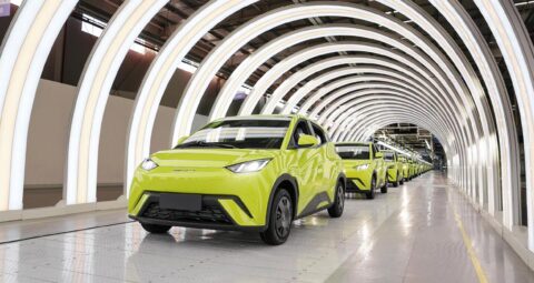 BYD sees 200,000th Seagull compact EV roll off line