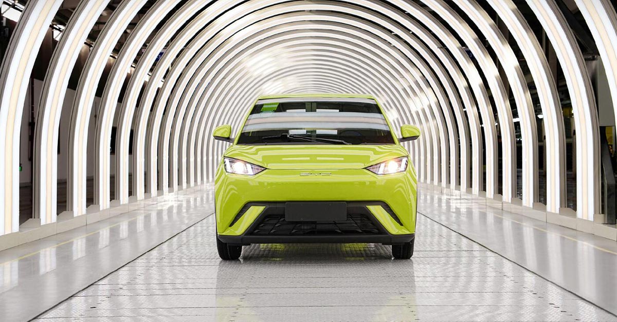 BYD sees 200,000th Seagull compact EV roll off line